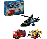 LEGO City 60462 Zestaw z helikopterem, wozem strażackim i łodzią - 1284268 - zdjęcie 1